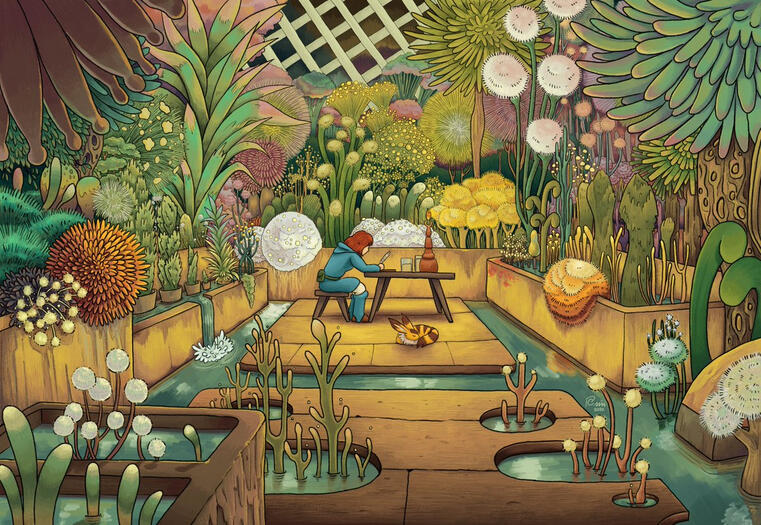 Nausicäa of the Valley of the Wind frame redraw